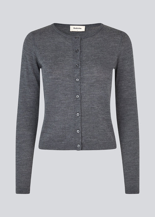 HirokiMD short cardigan - Dark grey