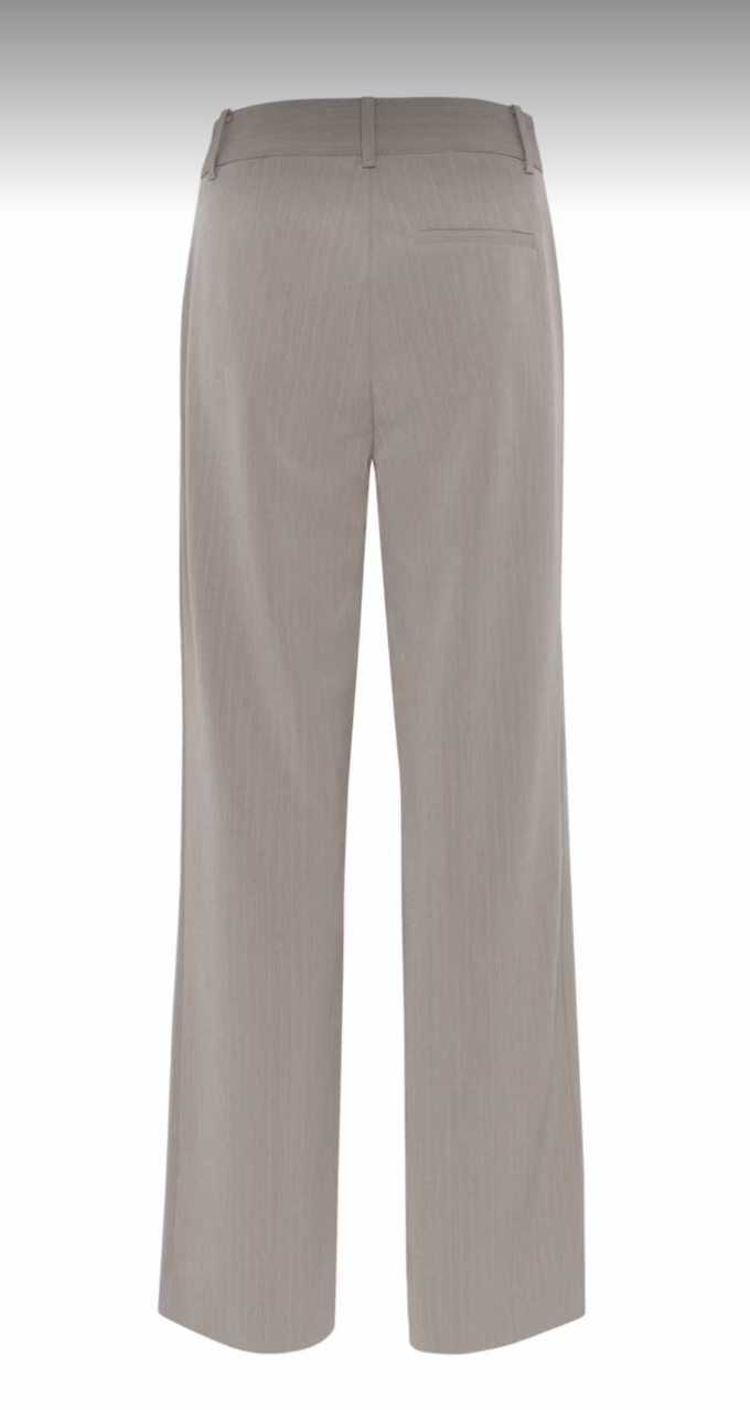 JoelleGZ pants pinstripe Grey/white