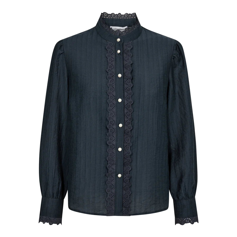 ANGIECC ANGLAISE SHIRT - NAVY