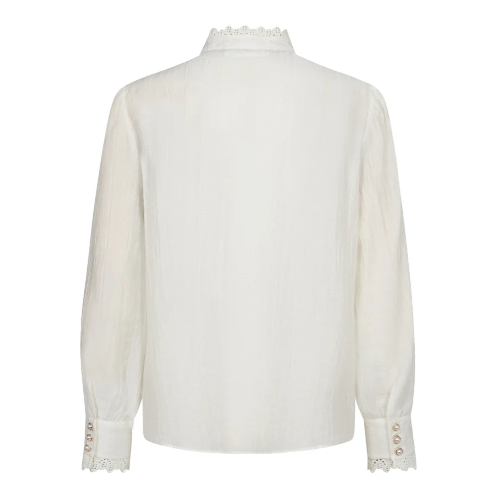 ANGIECC ANGLAISE SHIRT - WHITE